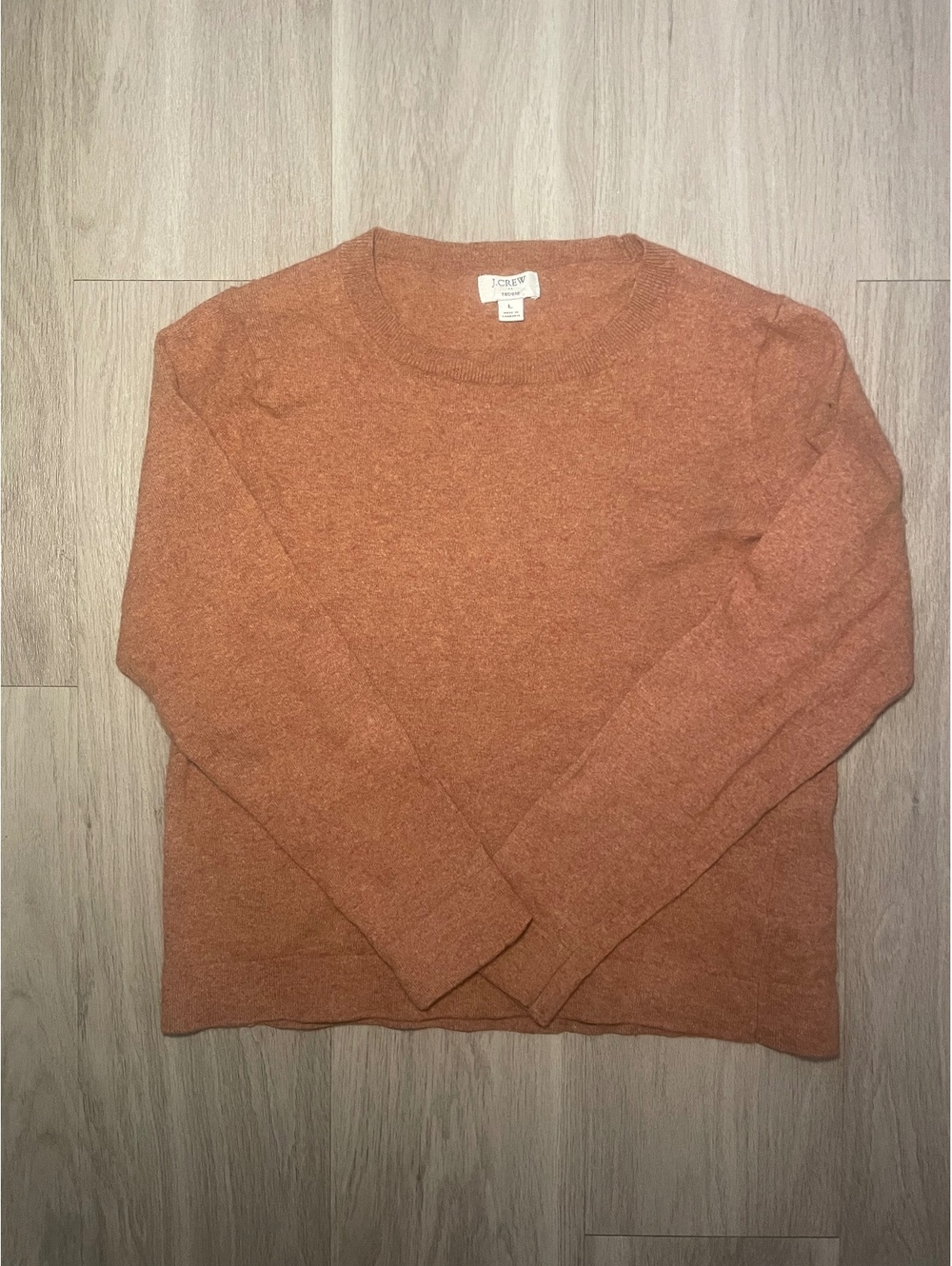 J.Crew Teddie Brown Sweater Large